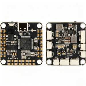 RFFC-F405 FPV Drone Flight Controller | STM32F405 MCU | ICM42688P Gyro | Built-in ELRS & DJI Air Unit Port | For FPV Racing Freestyle Drones