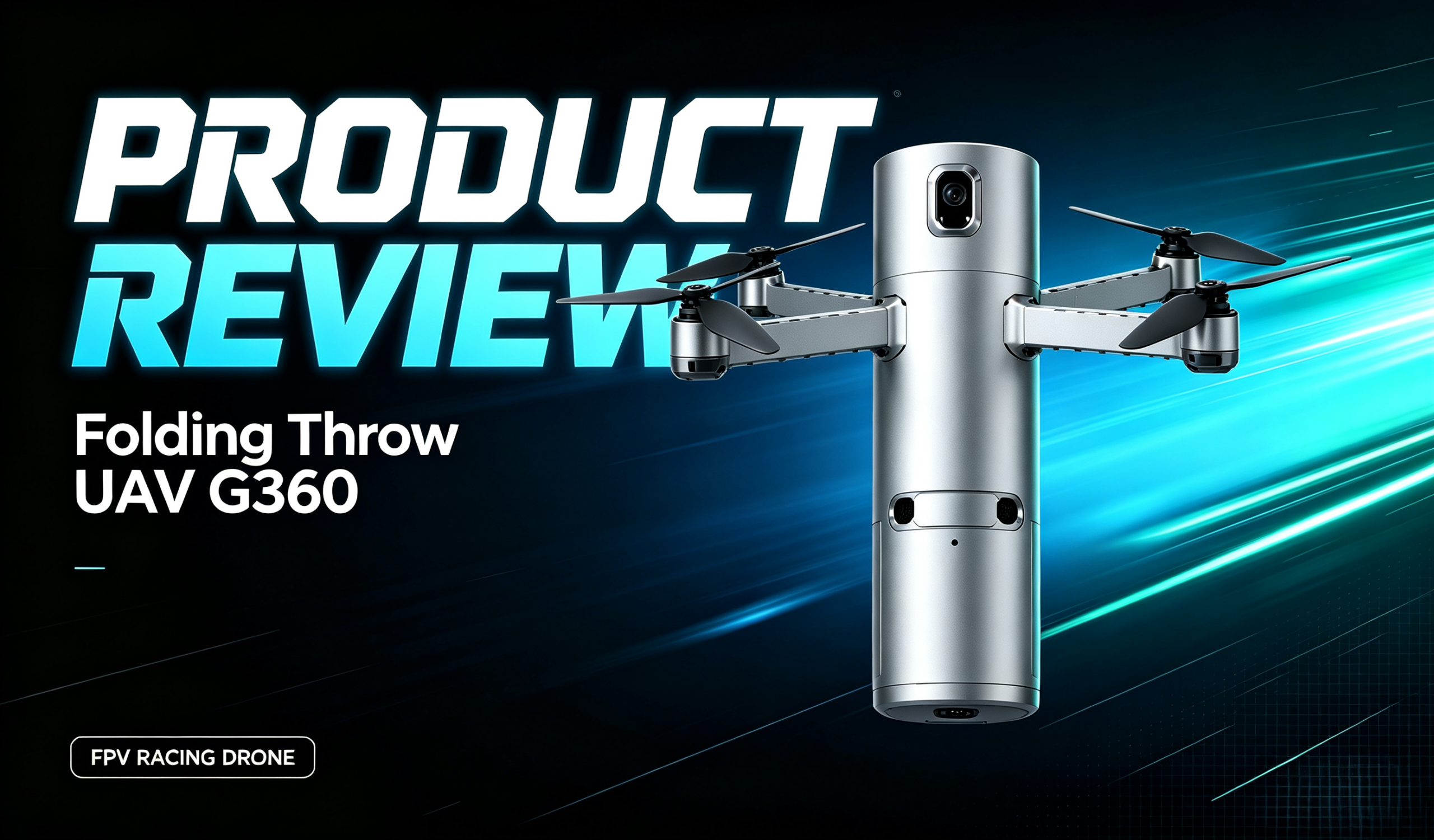 G360 Folding & Throw UAV Review｜Cylinder‑Type Portable Throw‑Launch Small Tactical Drone