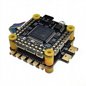 RFFS-H743-50A Flagship High-Performance Flight Stack | STM32H743 FC + 50A 4-in-1 ESC | AM32 Firmware | DSHOT600 Supported | 2-6S LiPo | For 7/8 Inch Professional FPV Drones