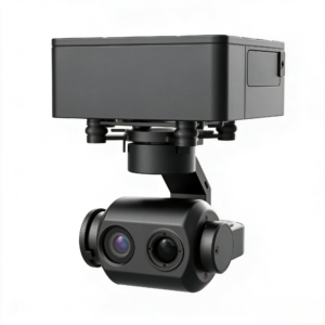 XHTD060 Miniature 3-Axis Dual-Optical Stabilized Gimbal | 13MP Visible Light + Thermal Imaging | AI Person/Vehicle Recognition | 4K Photo | For UAV Inspection & Security