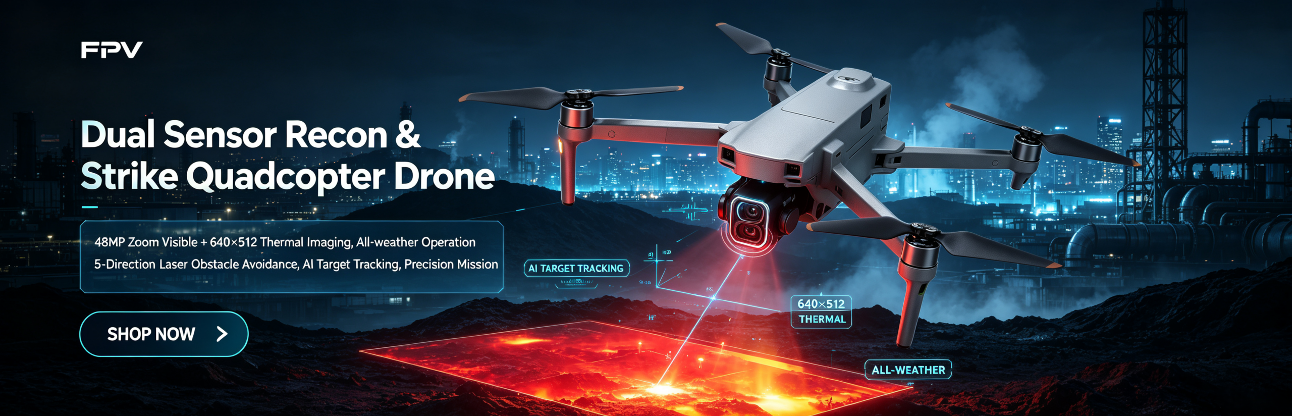 HIGH‑POWER FPV RACING DRONE