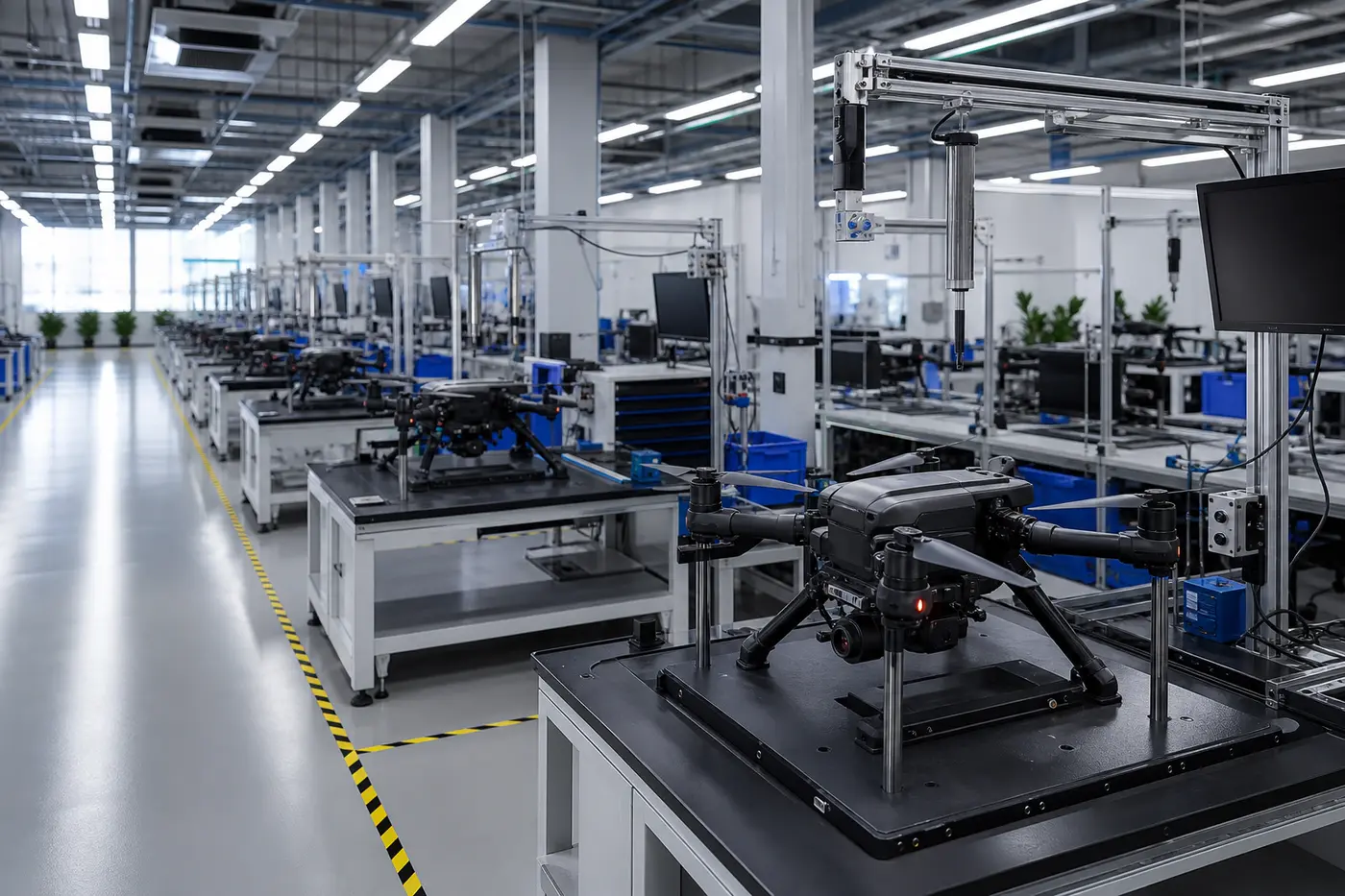 Drone assembly and final testing workshop