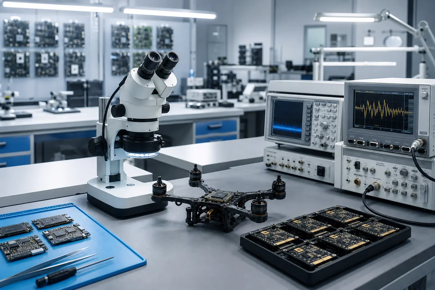 Precision quality inspection laboratory