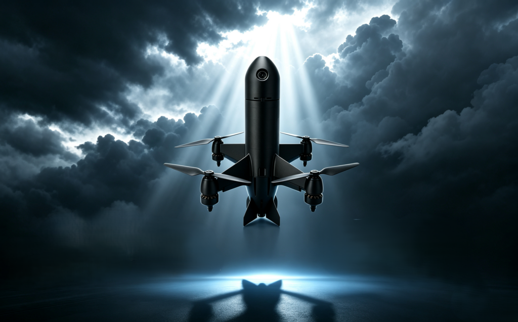 Falcon Single‑Soldier Killer Drone | AI‑Guided FPV Loitering Munition