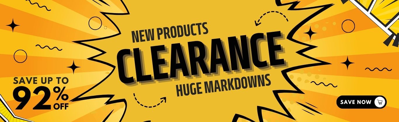 Clearance · Save up to 92%