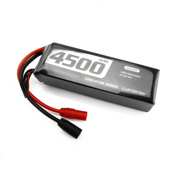 Lumenier 4500mAh 6S 120c CineLifter LiPo Battery – AS150