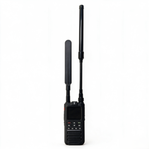 RFSD-02 Professional UAV Detector | 300-6400MHz Wide Band Drone Signal Detector | Dual Antennas, 1-2km Long Range | Sound, Light & Vibration Alarms | 5000mAh 16h+ Battery Life | Low-Altitude Security Detection Device