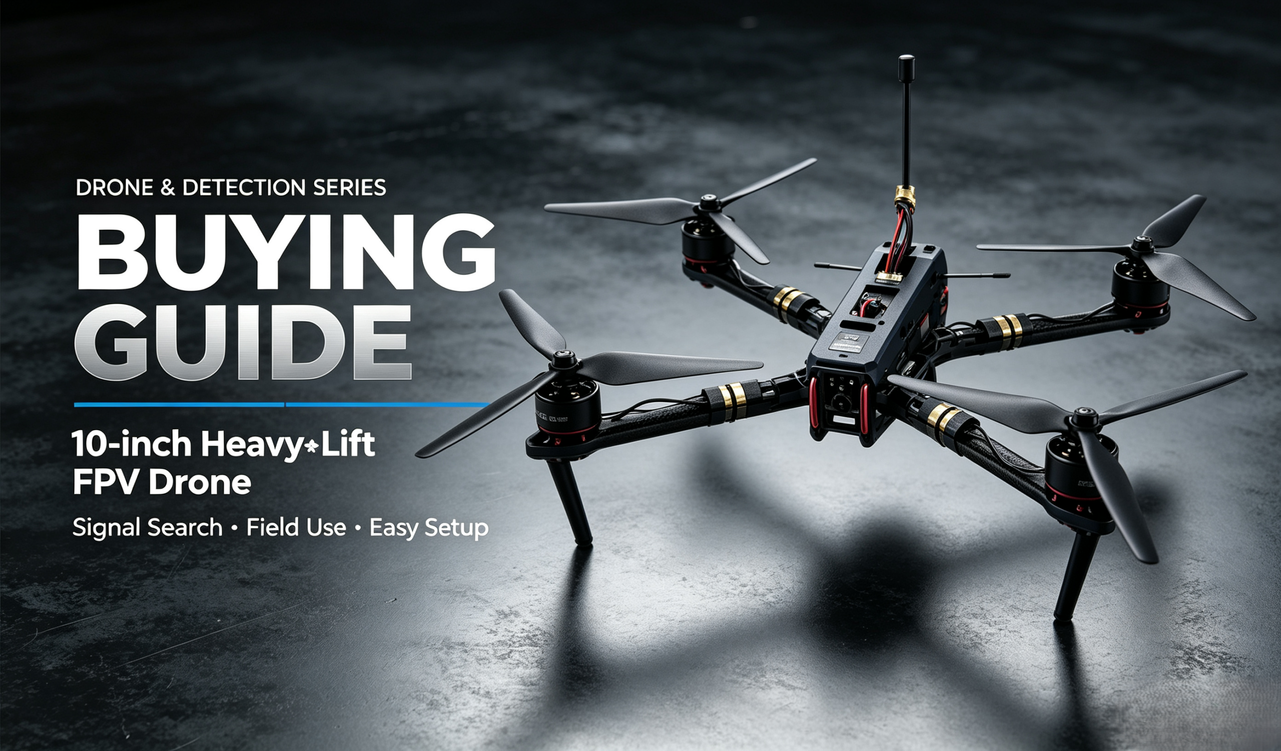 10‑inch Heavy‑Lift FPV Quadcopter Buying Guide | Max 5kg Payload Professional UAV