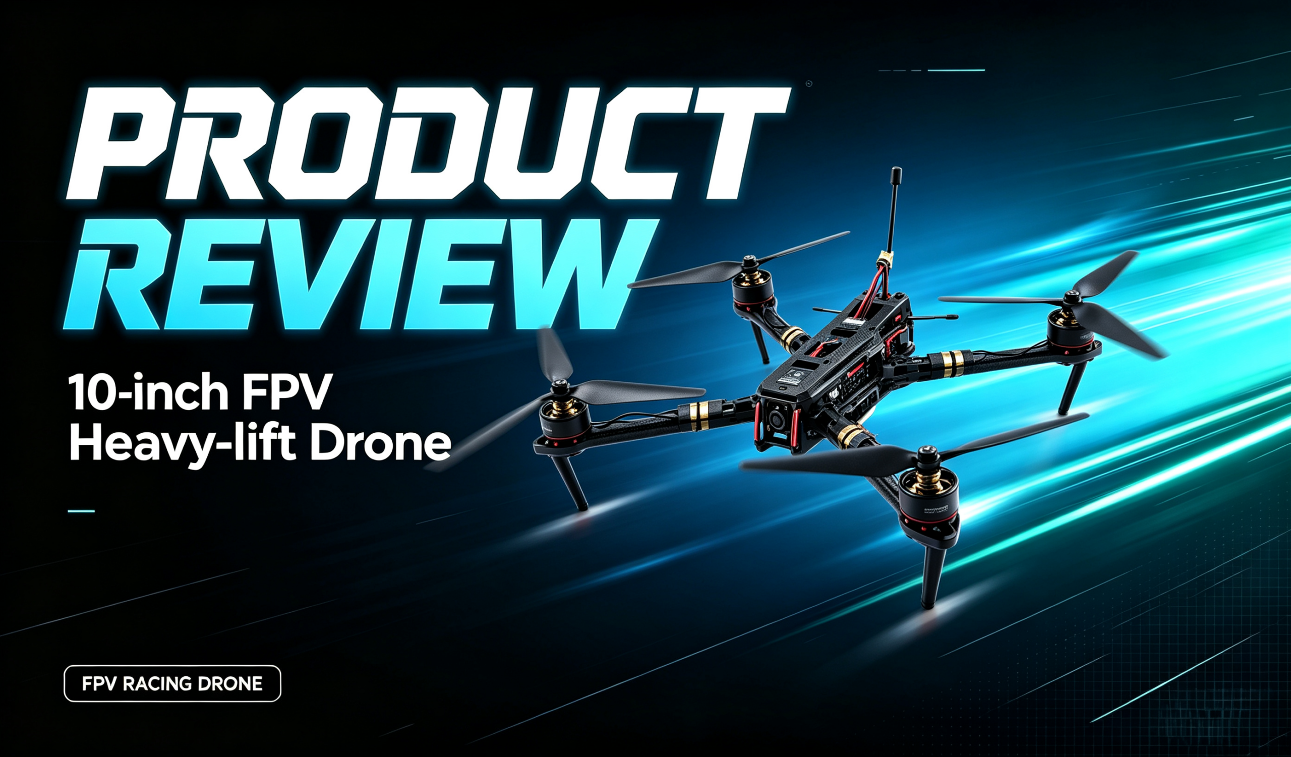 10‑inch Heavy‑Lift FPV Quadcopter Full Review｜Max 5kg Payload Professional Industrial Drone