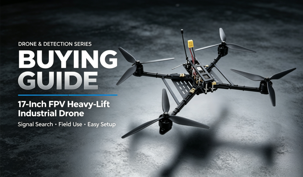 17-inch 8S-10S Wide-Voltage Heavy-Lift FPV Drone Buying Guide | Max 13kg Payload Super-Heavy Industrial Quadcopter