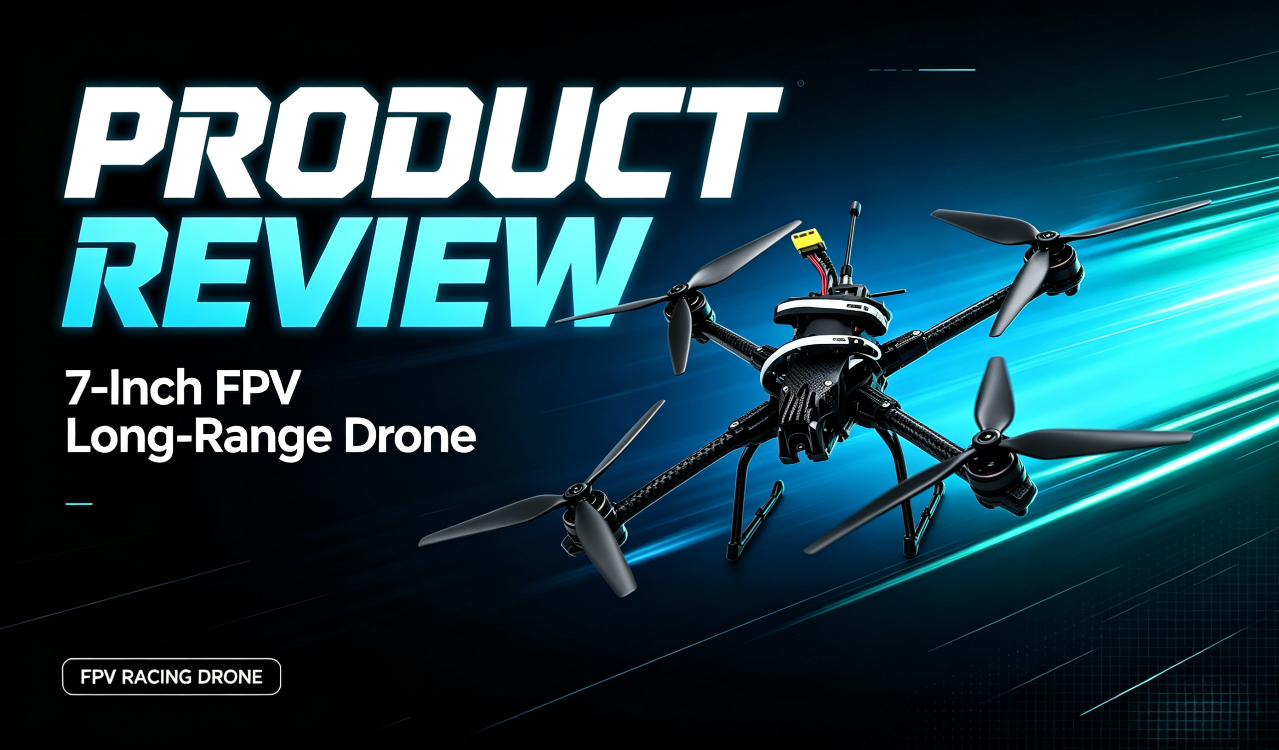 7‑inch FPV Long‑Range Quadcopte Full Review｜Payload‑capable Long‑distance Operational FPV Drone