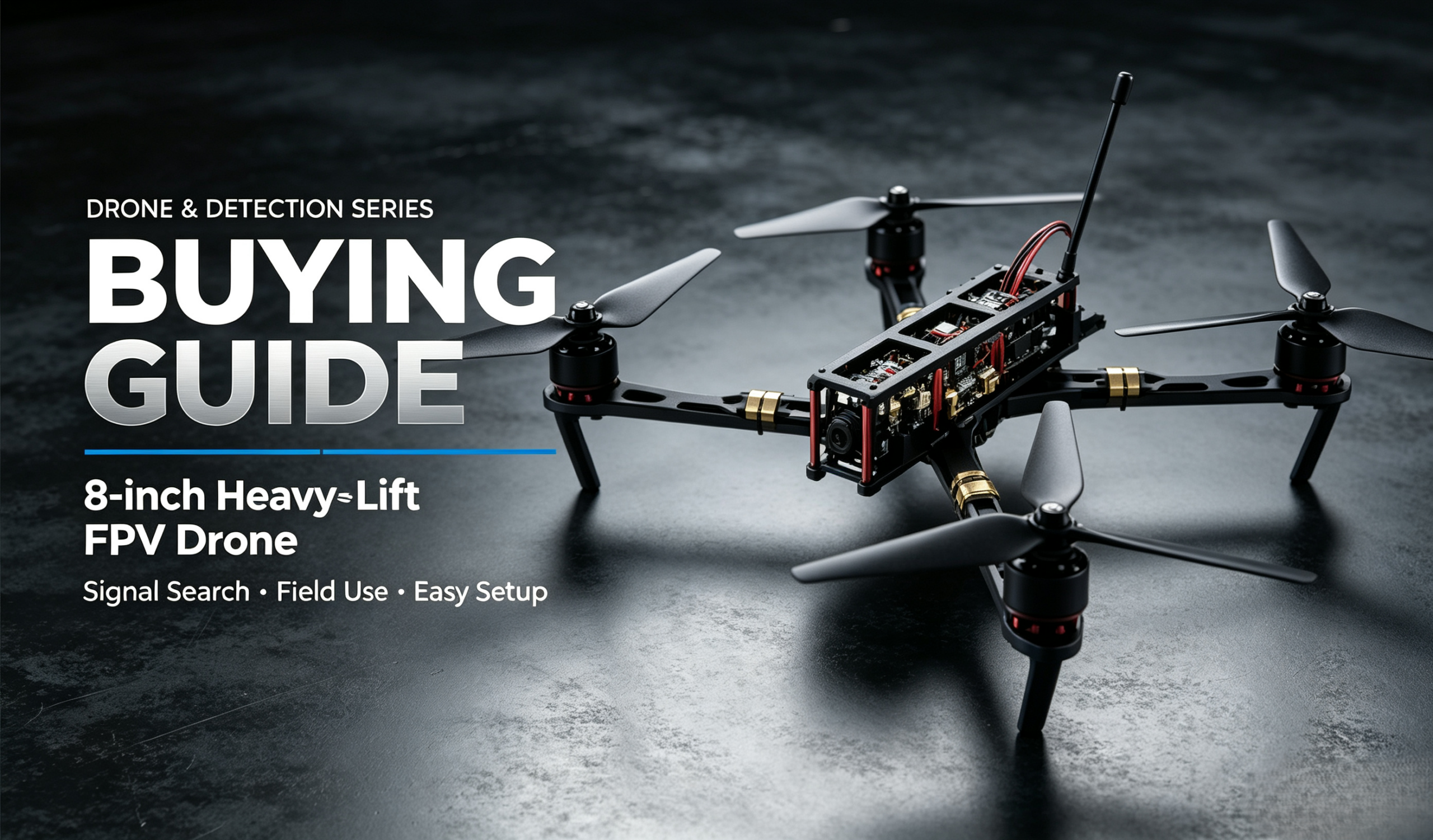 8‑inch Heavy‑Lift FPV Quadcopter Buying Guide｜Max 3kg Payload How‑to‑Choose