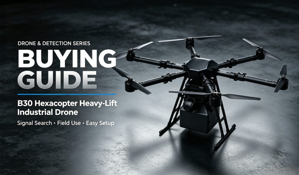 B30 Heavy-Lift Hexacopter Buying Guide | 30kg Payload 6-Axis Redundant LIDAR OA Industrial Platform
