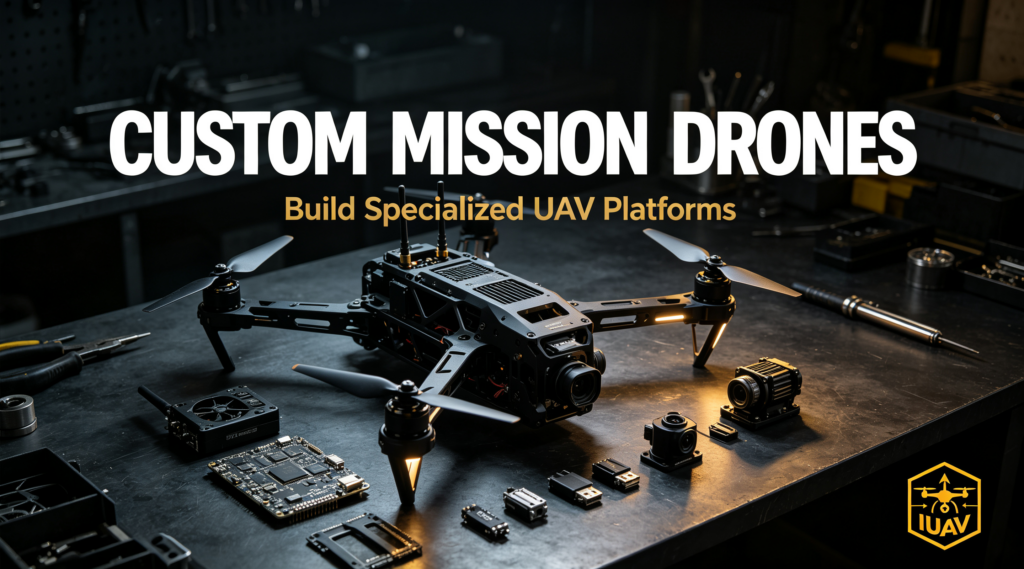 Custom Mission Drones: Building Specialized UAV Platforms for B2B Operators
