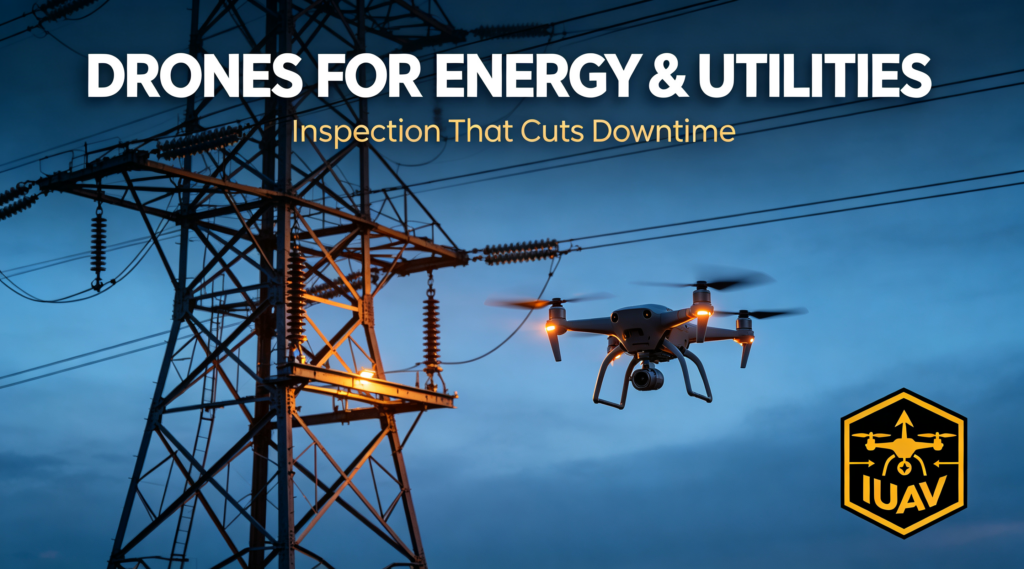 Drones for Energy & Utilities: Inspection Solutions That Cut Downtime