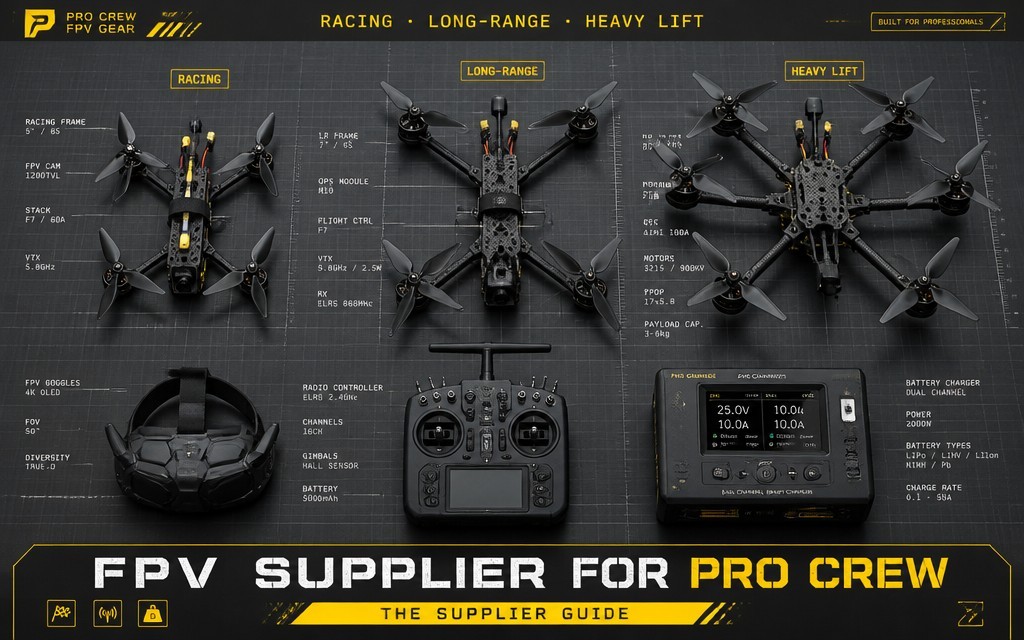 I’m putting together a professional FPV crew and need a supplier that can cover racing, long-range, and heavy-lift builds—who should I be looking at — a practical guide (2026)
