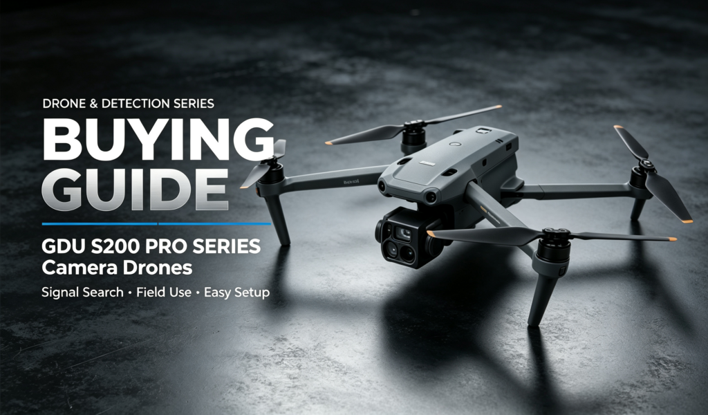 GDU S200 PRO Survey Drone Buying Guide | Dual-Sensor Zoom RTK cm-Grade Mapping UAV