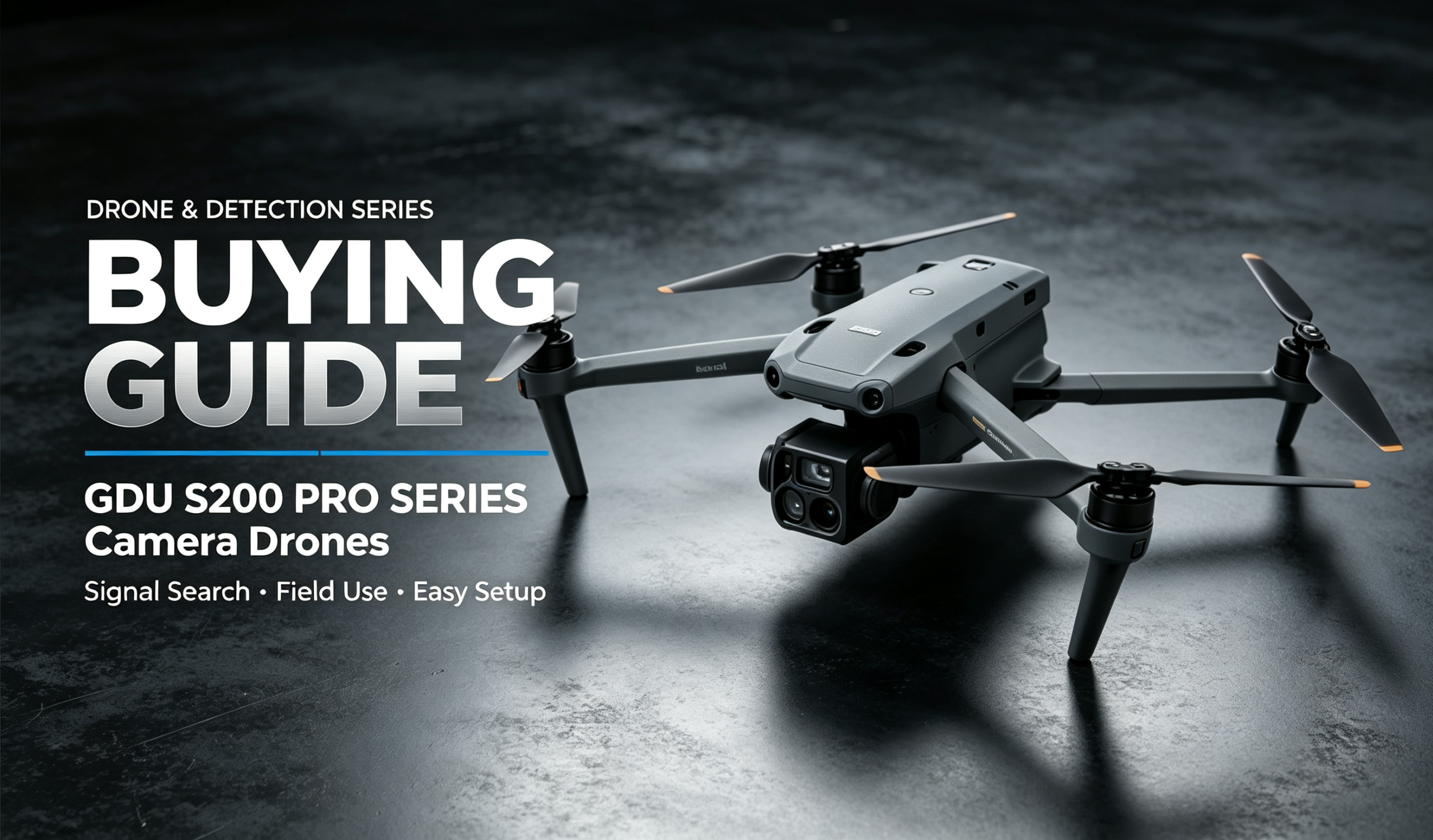 GDU S200 PRO Survey Drone Buying Guide | Dual-Sensor Zoom RTK cm-Grade Mapping UAV