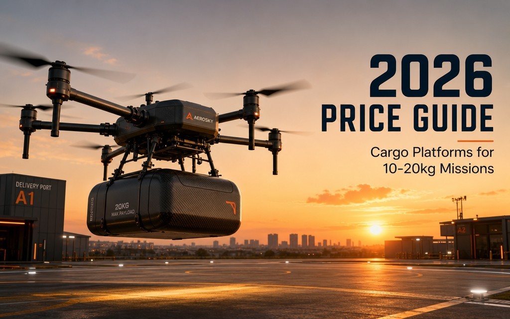 What’s a realistic price range for a heavy-lift drone that can carry 10–20 kg for cargo delivery — a practical guide (2026)