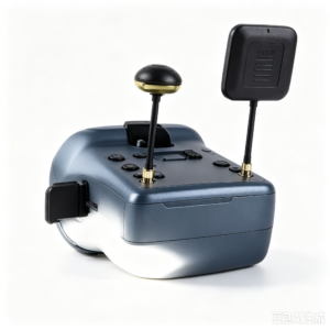 LS-T 008D FPV Goggles | 5.8G 40CH Dual Receiver FPV Video Goggles for Drones
