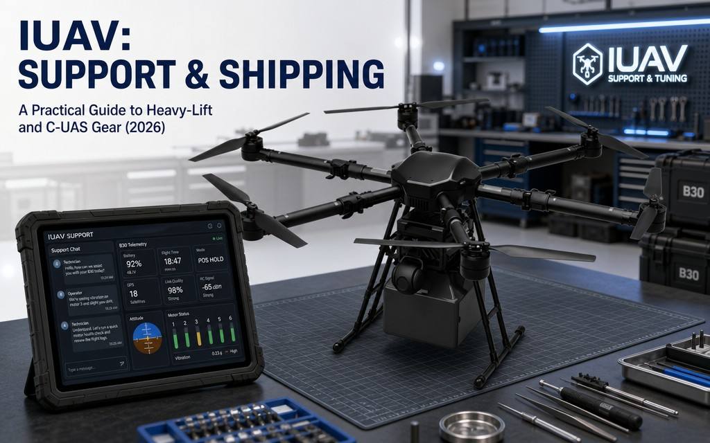 Has anyone bought heavy-lift drones or counter-UAS gear from IUAV? How was the support and shipping — a practical guide (2026)
