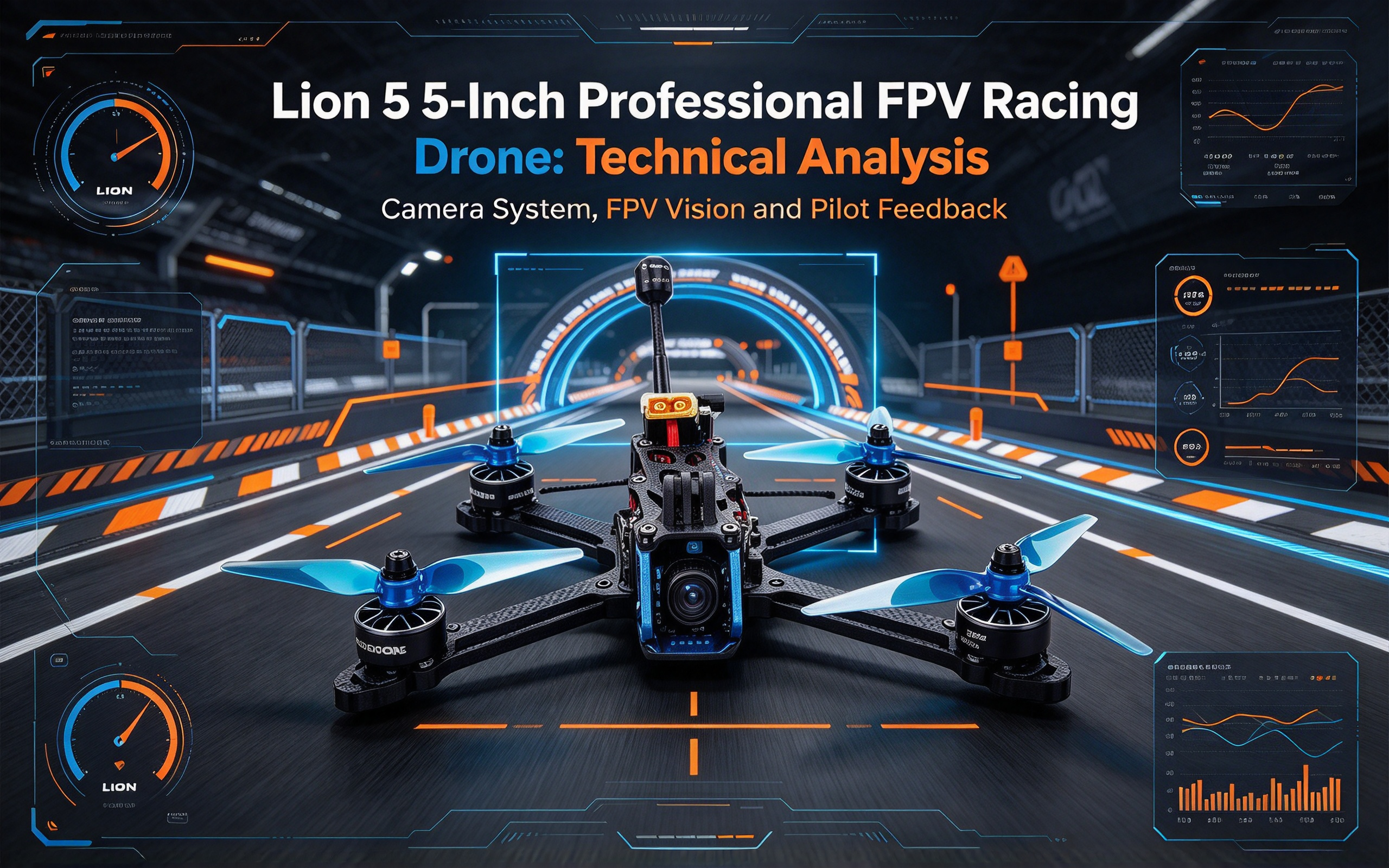 Lion 5 5-Inch Professional FPV Racing Drone: Technical Analysis of 180km/h-Class Advanced Racing & Multi-Functional Flight Platform