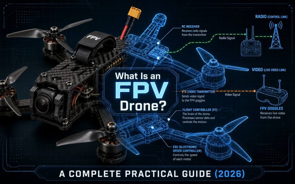What Is an FPV Drone? A Complete Practical Guide (2026)